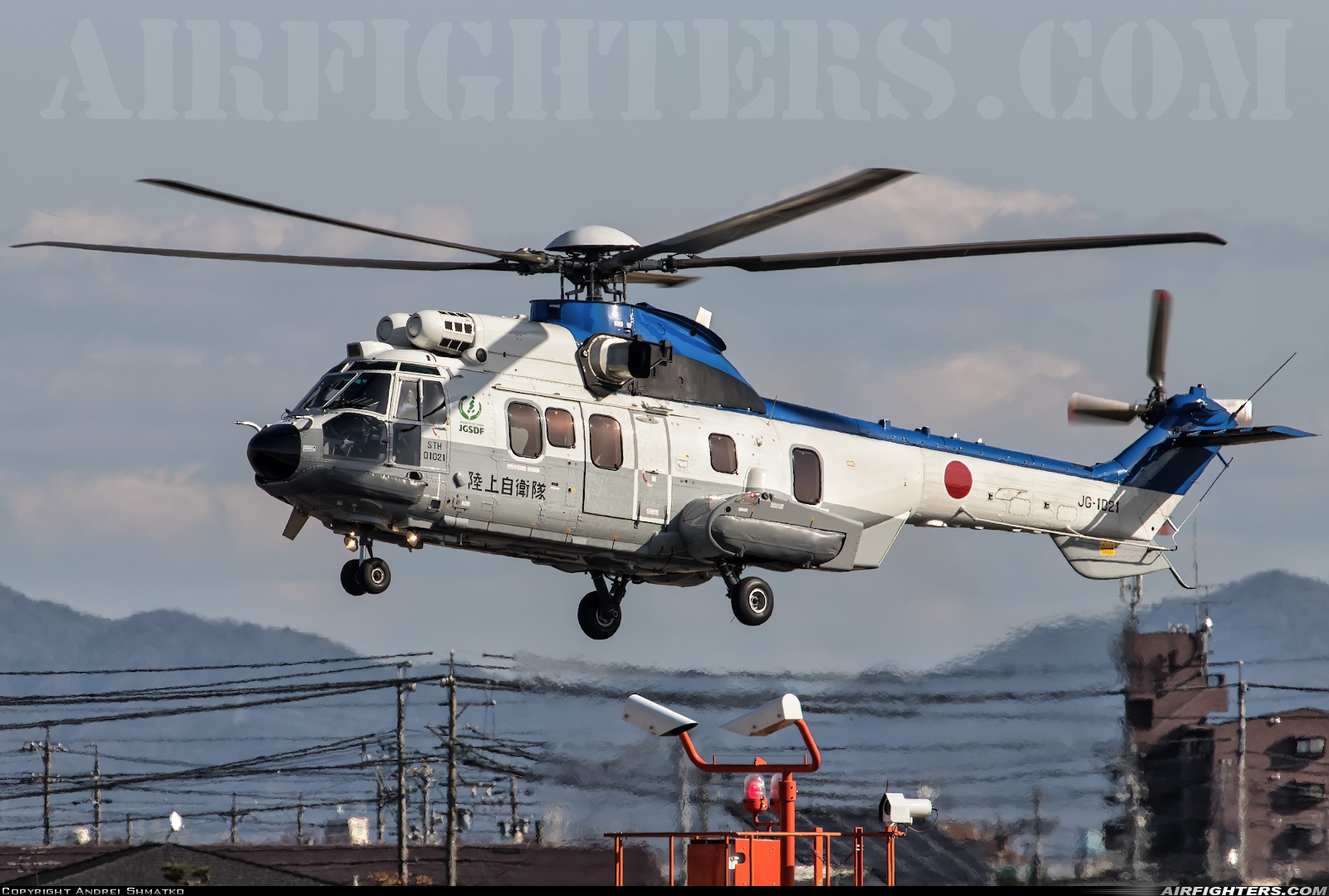 Japan - Army Eurocopter EC-225LP 01021 at Nagoya - Komaki (NKM / RJNA), Japan