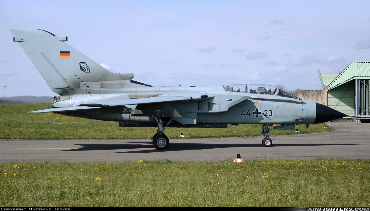 Germany - Air Force Panavia Tornado IDS 44+23 at Saarbrucken (- Ensheim) (SCN / EDDR), Germany