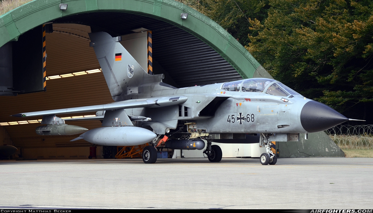 Germany - Air Force Panavia Tornado IDS 45+68 at Buchel (ETSB), Germany
