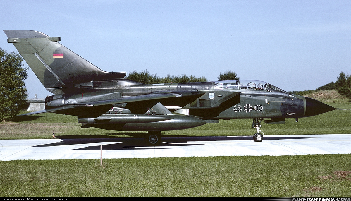 Germany - Air Force Panavia Tornado IDS(T) 46+08 at Memmingen - Allgau (FMM / EDJA), Germany