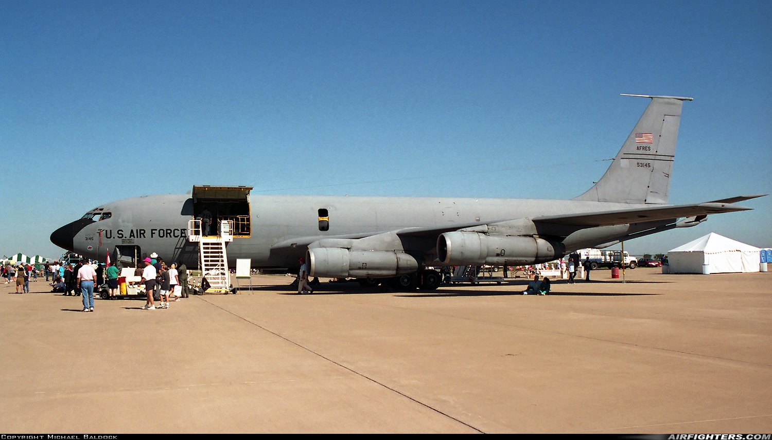 USA - Air Force Boeing KC-135E Stratotanker (717-100) 55-3145 at Fort Worth - Alliance (AFW / KAFW), USA