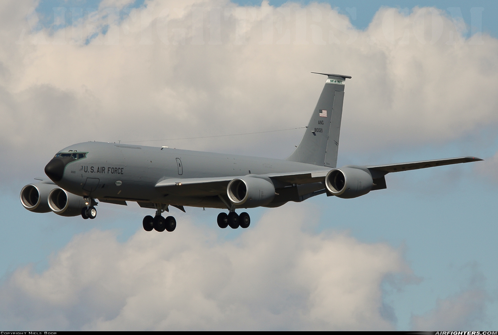 USA - Air Force Boeing KC-135R Stratotanker (717-148) 58-0021 at Ramstein (- Landstuhl) (RMS / ETAR), Germany