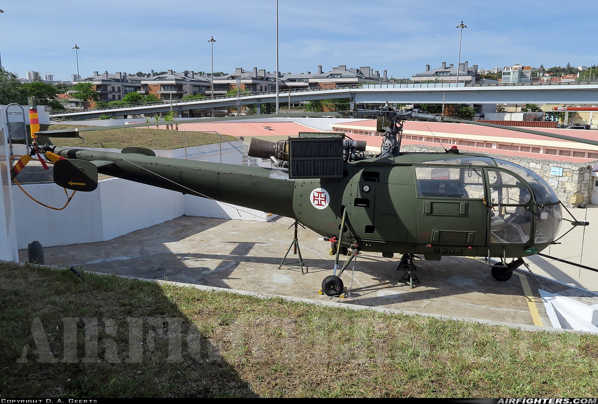 Portugal - Air Force Sud Aviation SE.3160 Alouette III 9304 at Off-Airport - Lisbon, Portugal