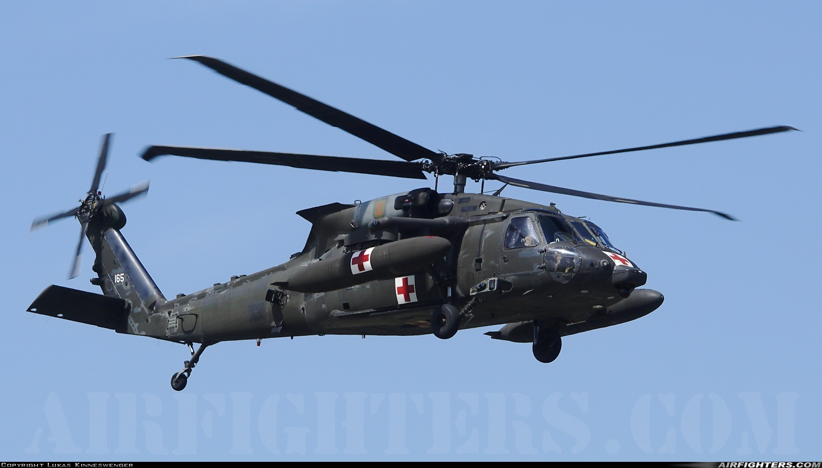 USA - Army Sikorsky HH-60M Black Hawk (S-70A) 08-20165 at Linz - Horsching (LNZ / LOWL / LOXL), Austria