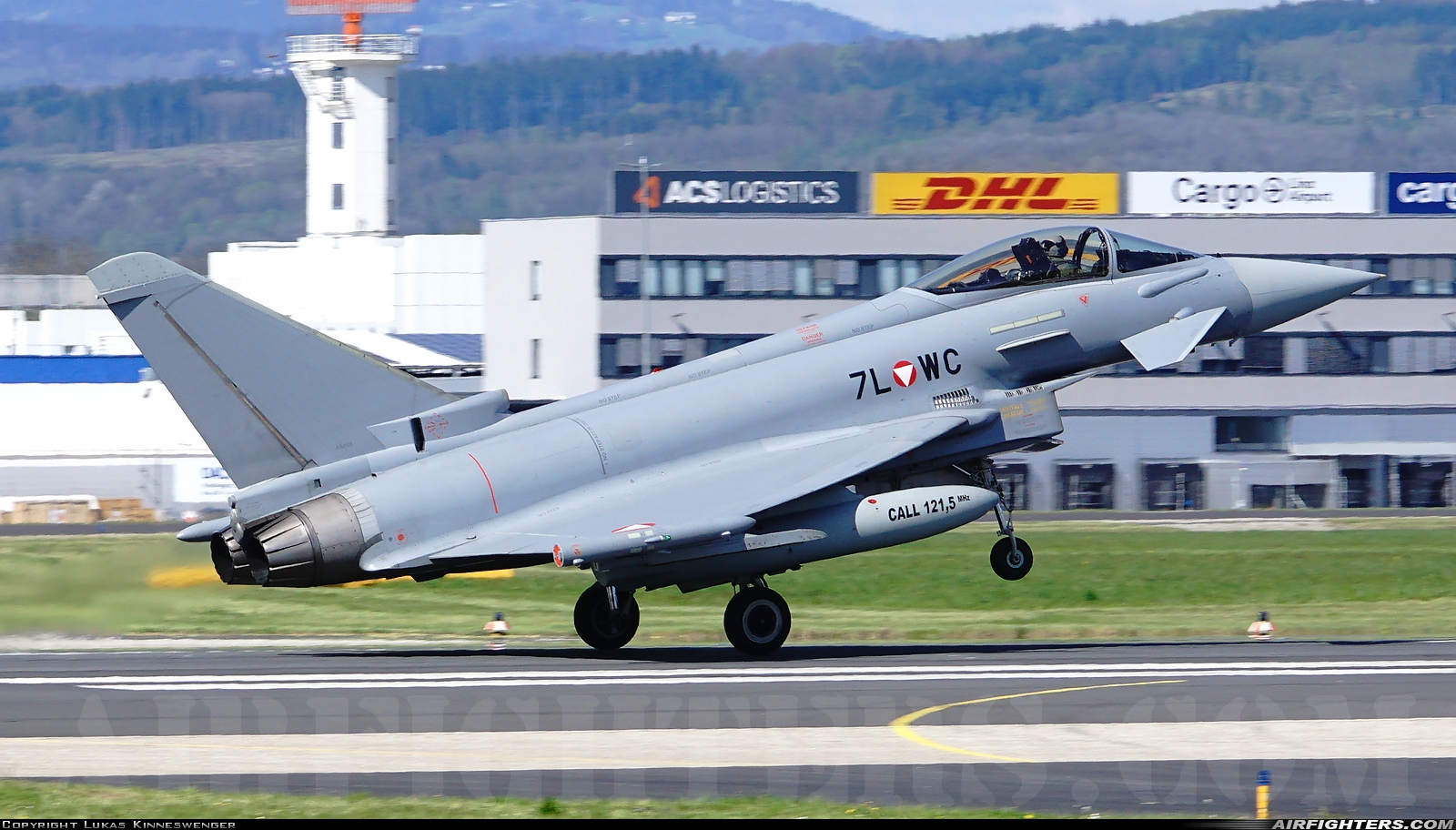 Austria - Air Force Eurofighter EF-2000 Typhoon S 7L-WC at Linz - Horsching (LNZ / LOWL / LOXL), Austria