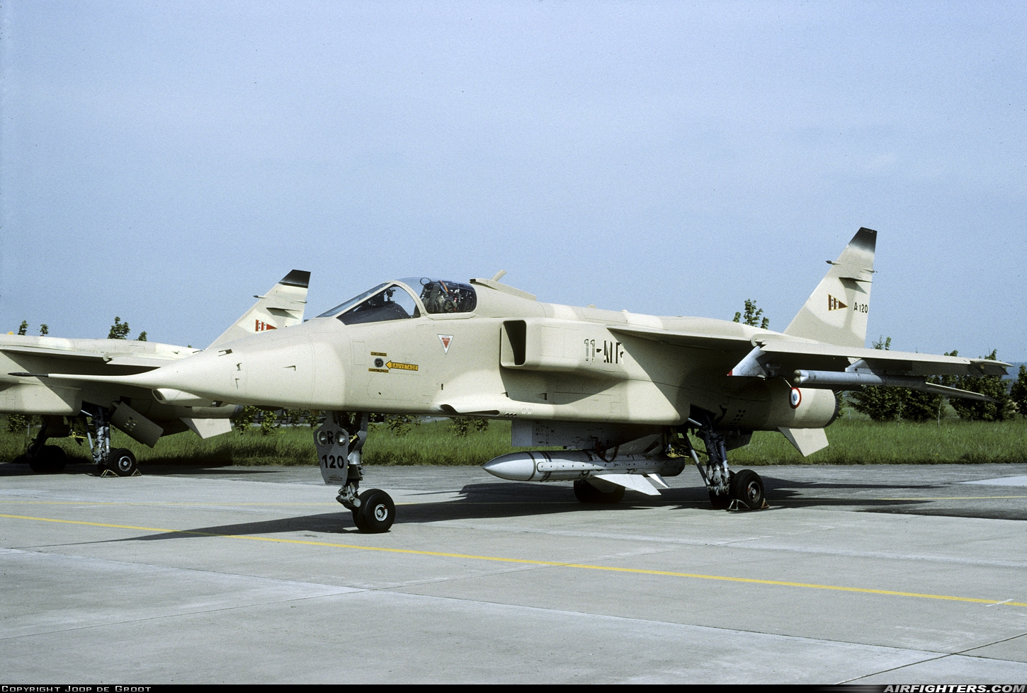 France - Air Force Sepecat Jaguar A A120 at Toul - Rosieres (LFSL), France