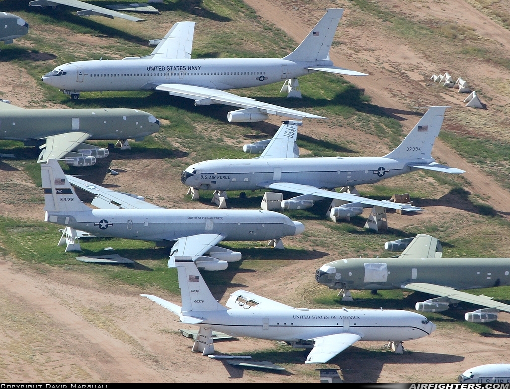 USA - Air Force Boeing C-135E Stratolifter (717-157) 60-0376 at Tucson - Davis-Monthan AFB (DMA / KDMA), USA