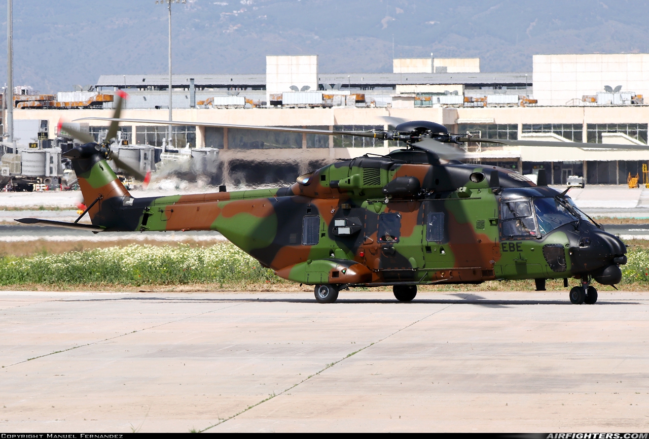 France - Army NHI NH-90TTH 1389 at Malaga (AGP / LEMG), Spain