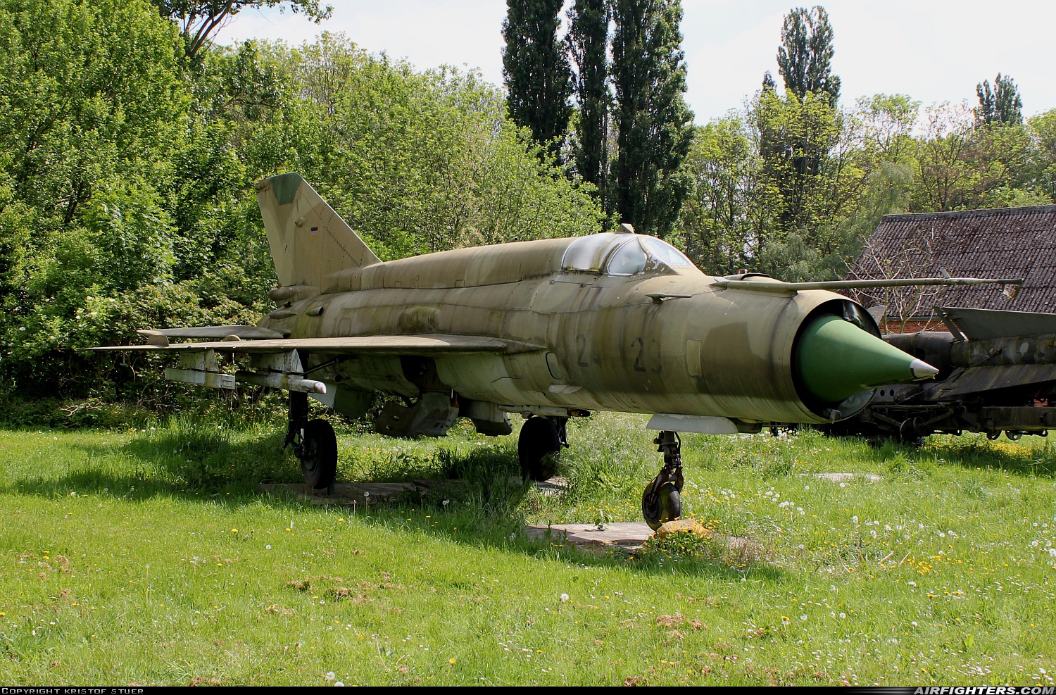 Germany - Air Force Mikoyan-Gurevich MiG-21bis 24+29 at Beauvechain (EBBE), Belgium