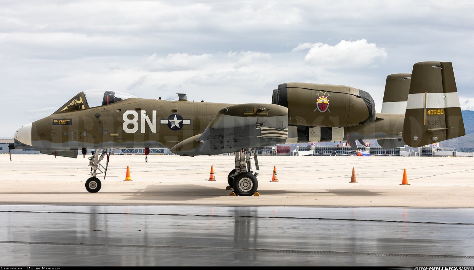 USA - Air Force Fairchild A-10C Thunderbolt II 78-0618 at Boise - Air Terminal / Gowen Field (Municipal) (BOI / KBOI), USA