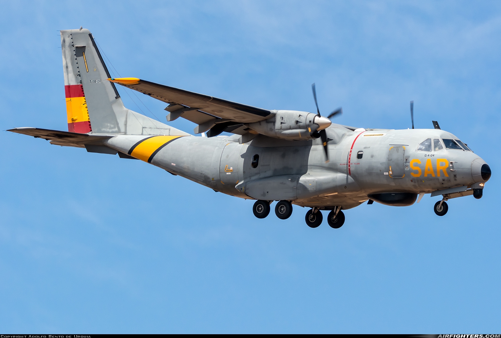 Spain - Air Force CASA CN235-100MPA D.4-04 at Gran Canaria (- Las Palmas / Gando) (LPA / GCLP), Spain