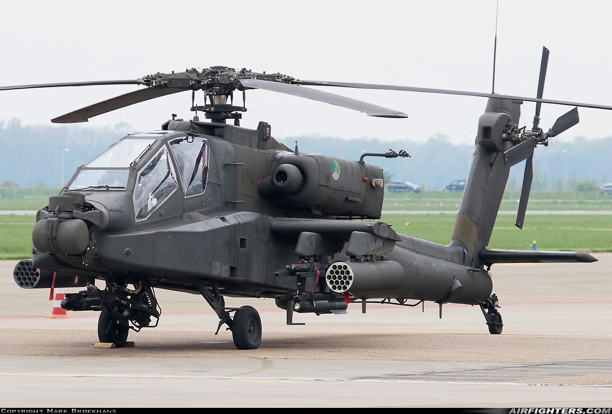 Netherlands - Air Force Boeing AH-64DN Apache Longbow Q-14 at Lelystad (LEY / EHLE), Netherlands