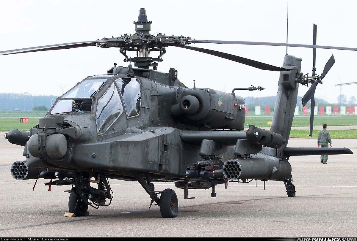 Netherlands - Air Force Boeing AH-64DN Apache Longbow Q-19 at Lelystad (LEY / EHLE), Netherlands