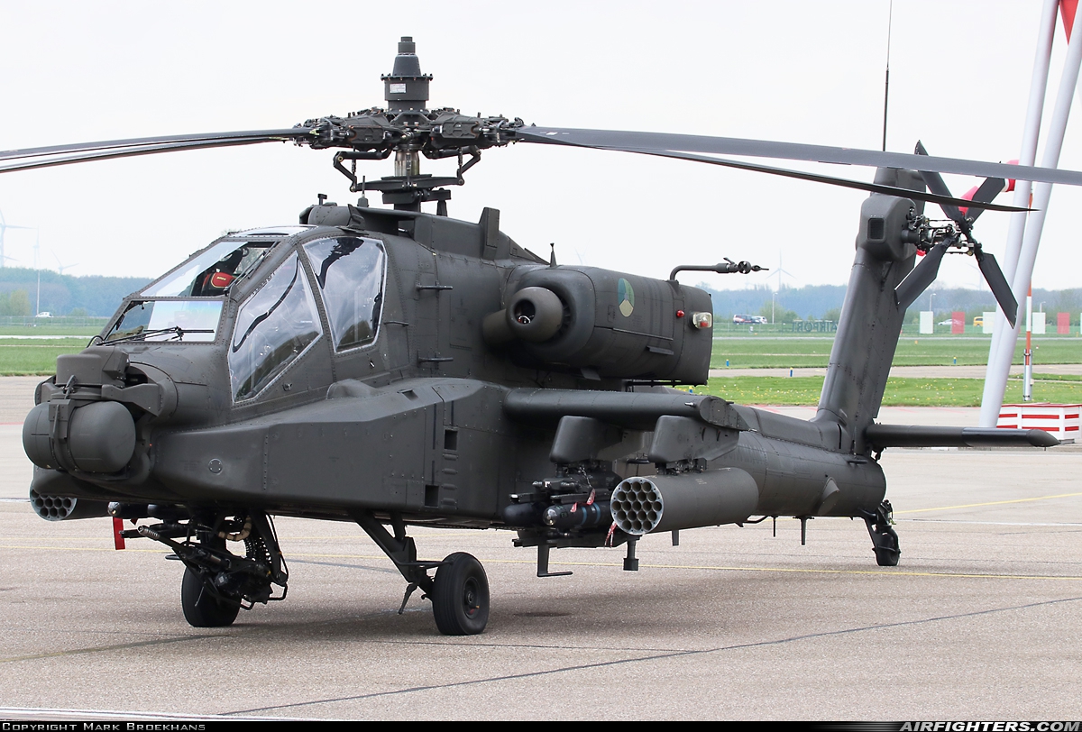 Netherlands - Air Force Boeing AH-64DN Apache Longbow Q-29 at Lelystad (LEY / EHLE), Netherlands