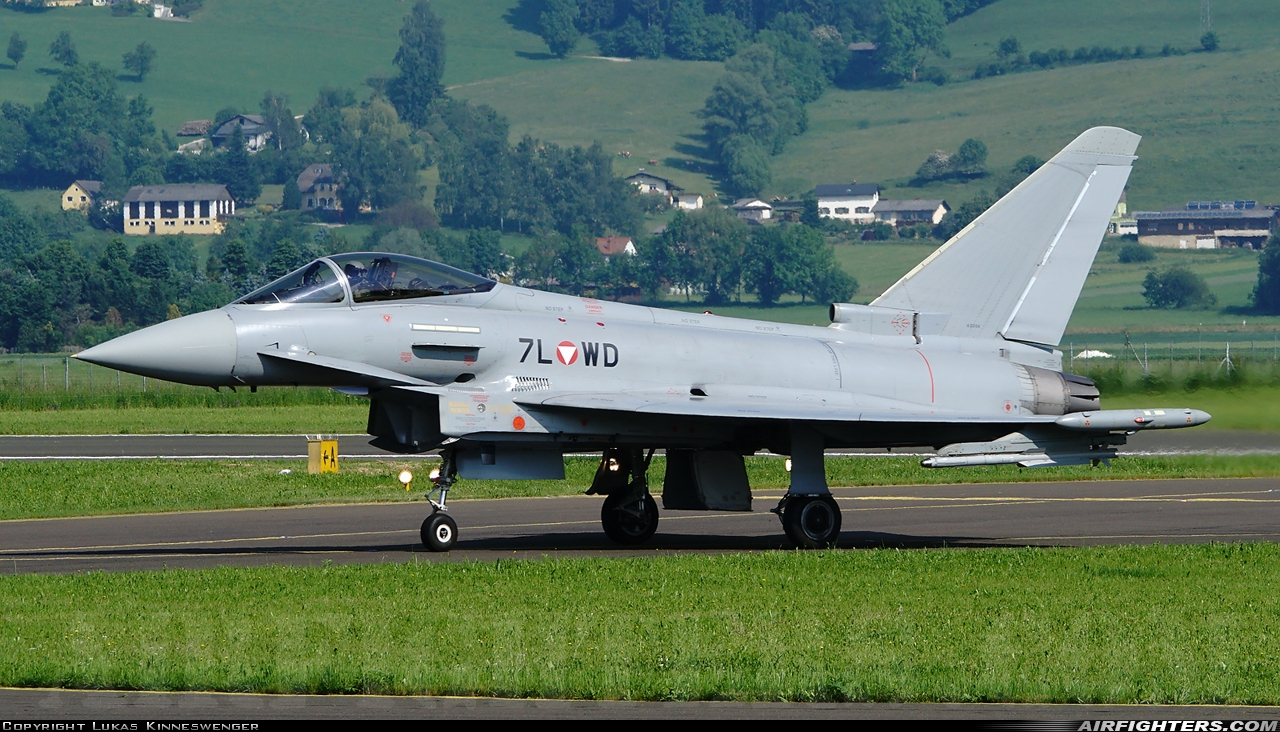 Austria - Air Force Eurofighter EF-2000 Typhoon S 7L-WD at Zeltweg (LOXZ), Austria