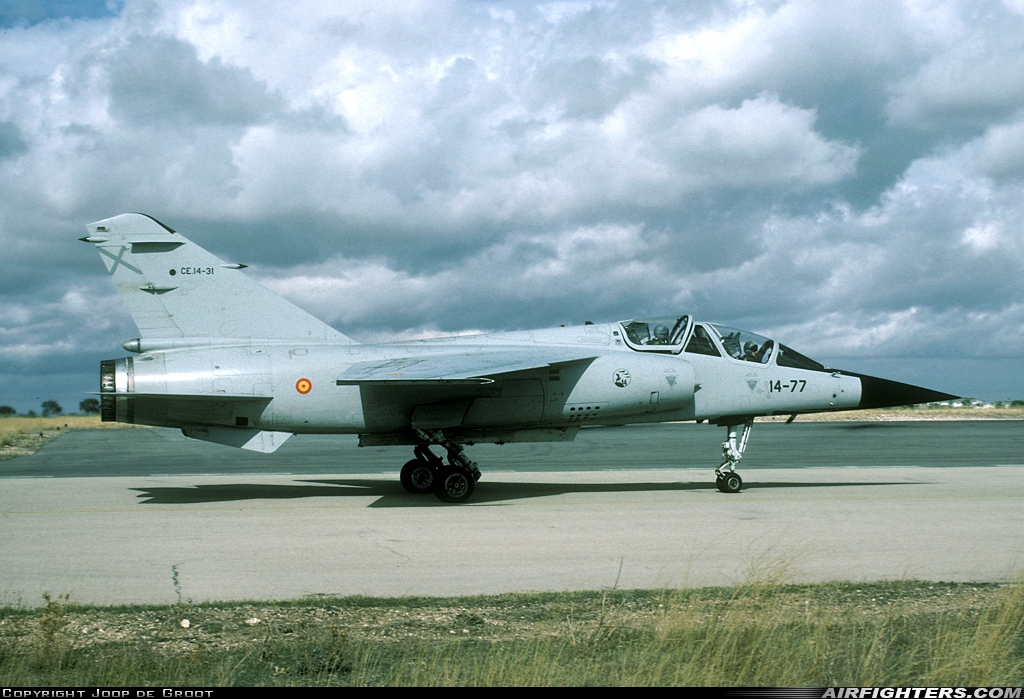 Spain - Air Force Dassault Mirage F1BE CE.14-31 at Albacete (- Los Llanos) (LEAB), Spain