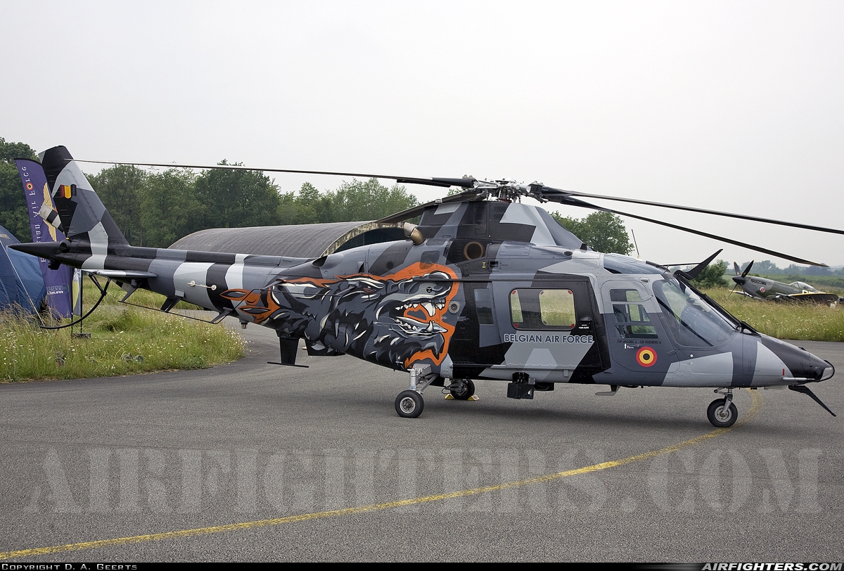 Belgium - Army Agusta A-109HO (A-109BA) H46 at Florennes (EBFS), Belgium