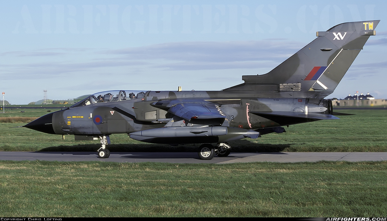 UK - Air Force Panavia Tornado GR1 ZD713 at Lossiemouth (LMO / EGQS), UK