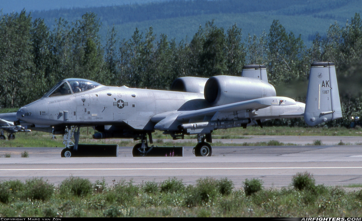 USA - Air Force Fairchild A-10A Thunderbolt II 79-0187 at Fairbanks - Eielson AFB (EIL / PAEI), USA