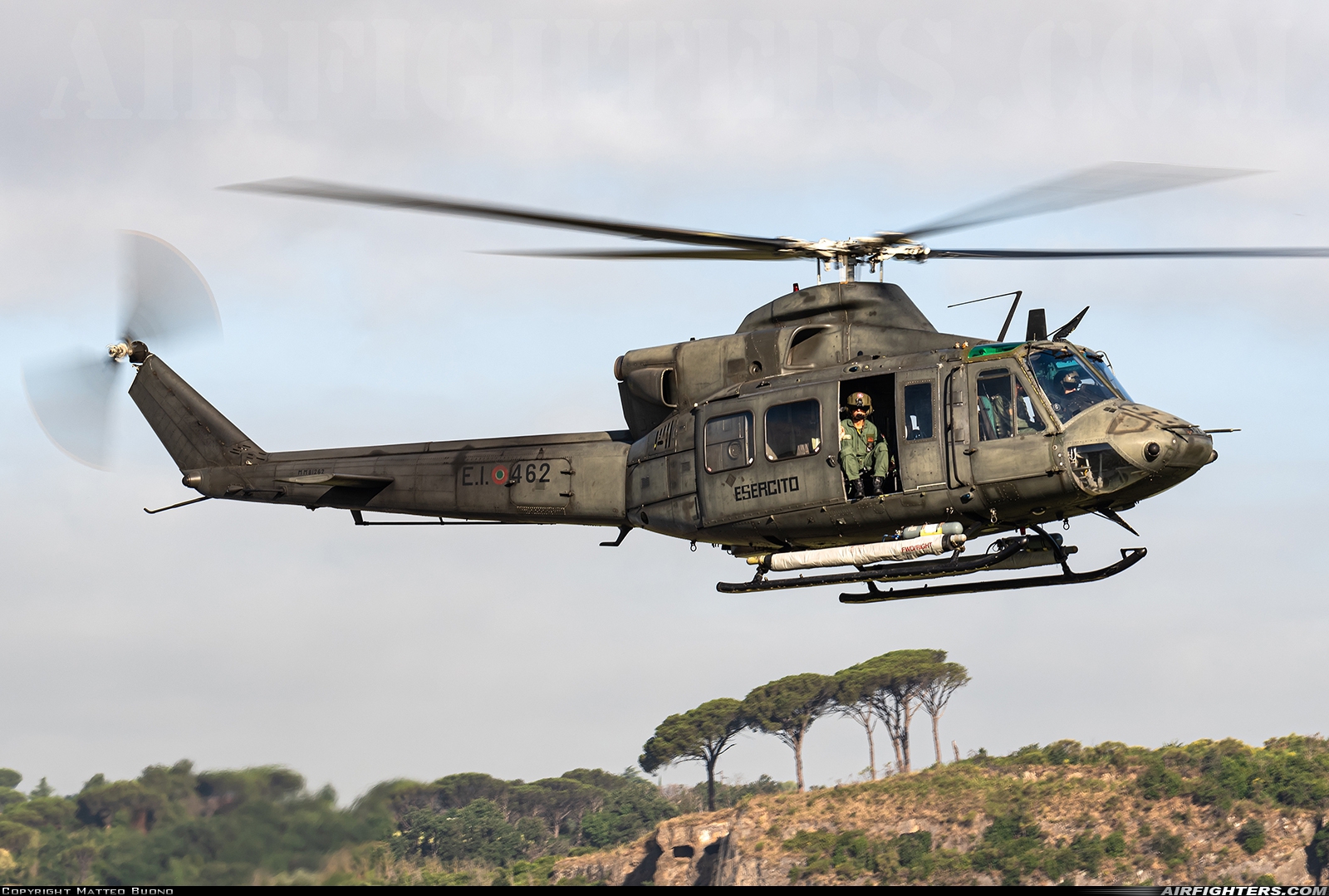 Italy - Army Agusta-Bell AB-412 Grifone MM81262 at Rome - Urbe (LIRU), Italy