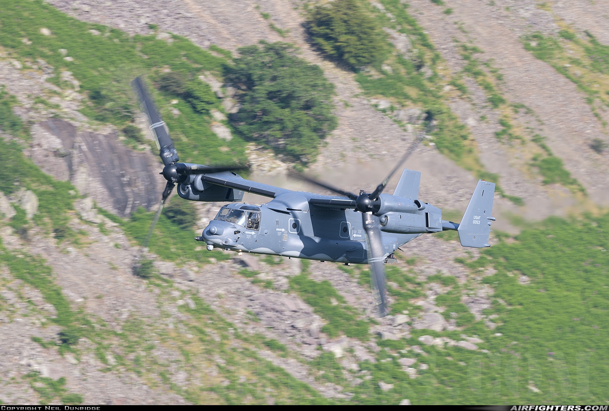 USA - Air Force Bell / Boeing CV-22B Osprey 10-0053 at Off-Airport - Lake District, UK