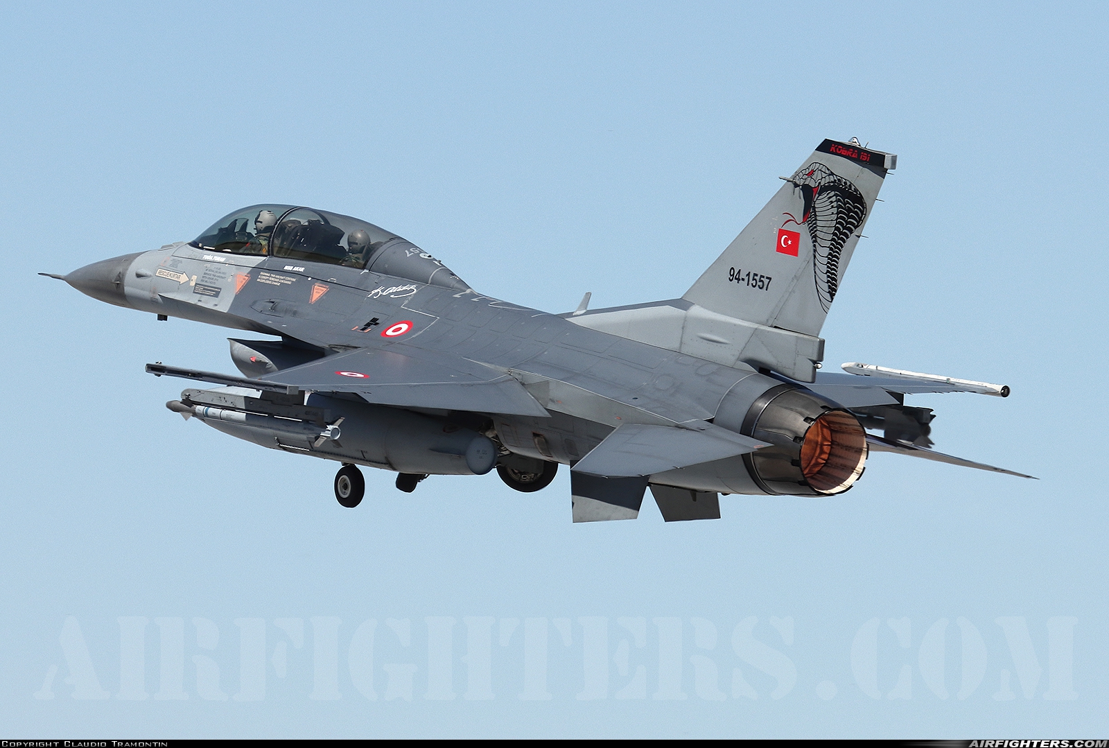 Türkiye - Air Force General Dynamics F-16D Fighting Falcon 94-1557 at Konya (KYA / LTAN), Türkiye