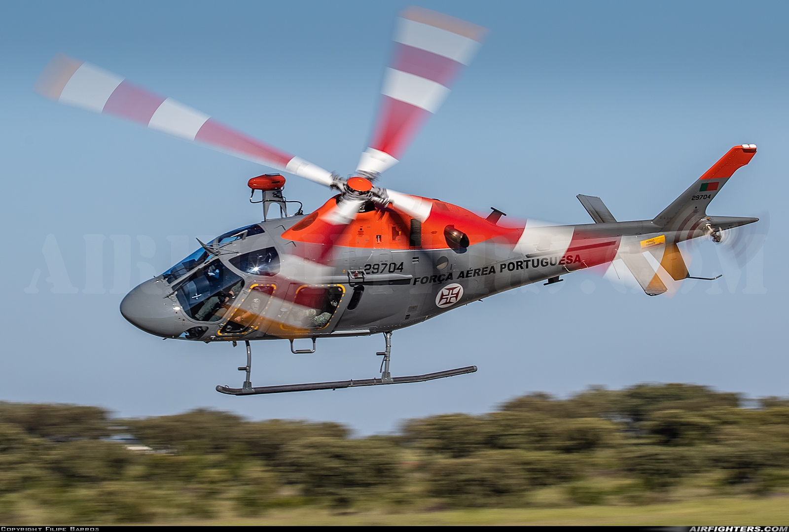 Portugal - Air Force AgustaWestland AW119Kx Koala 29704 at Beja (BA11) (LPBJ), Portugal