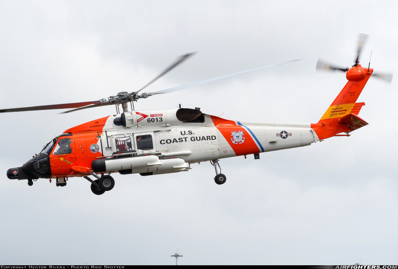 USA - Coast Guard Sikorsky MH-60T Jayhawk 6013 at San Juan - Isla Grande (SIG / TJIG), Puerto Rico