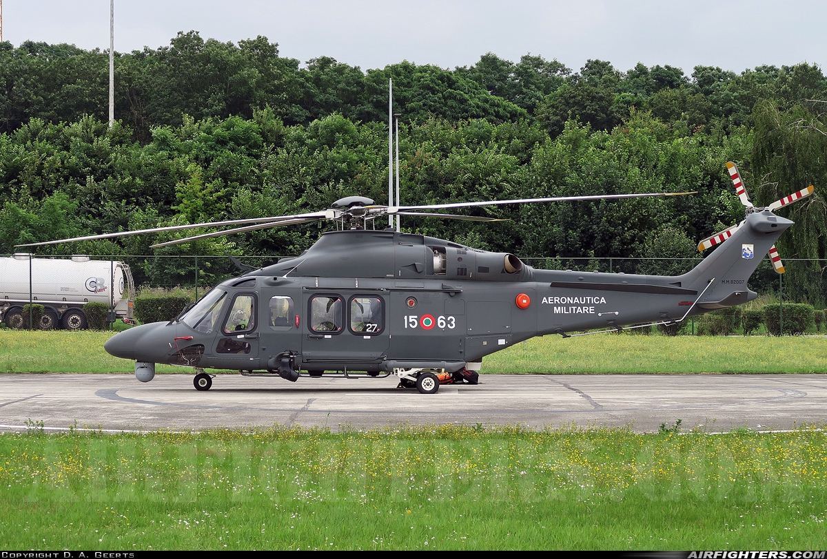 Italy - Air Force AgustaWestland HH-139B MM82007 at Liege (- Bierset) (LGG / EBLG), Belgium