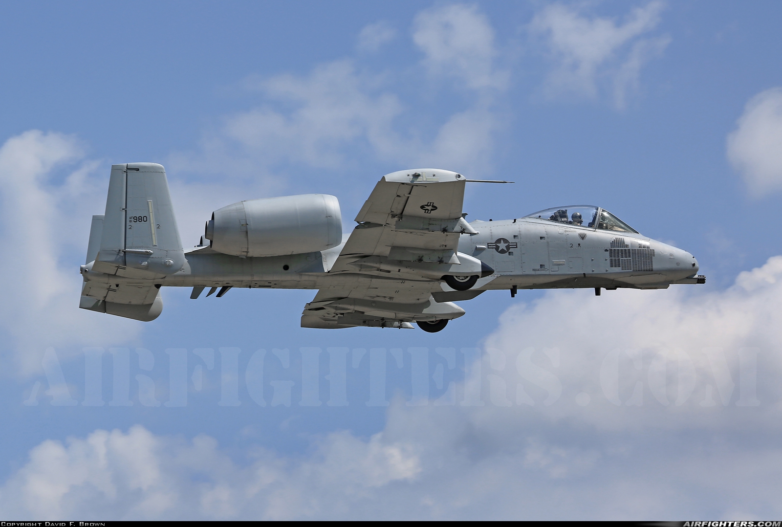 USA - Air Force Fairchild A-10C Thunderbolt II 81-0980 at Oshkosh - Wittman Regional (OSH / KOSH), USA