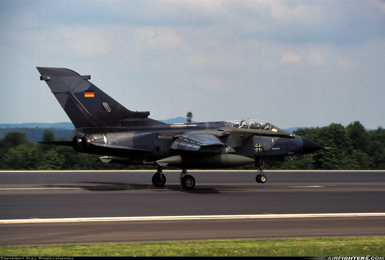 Germany - Air Force Panavia Tornado IDS 43+86 at Buchel (ETSB), Germany