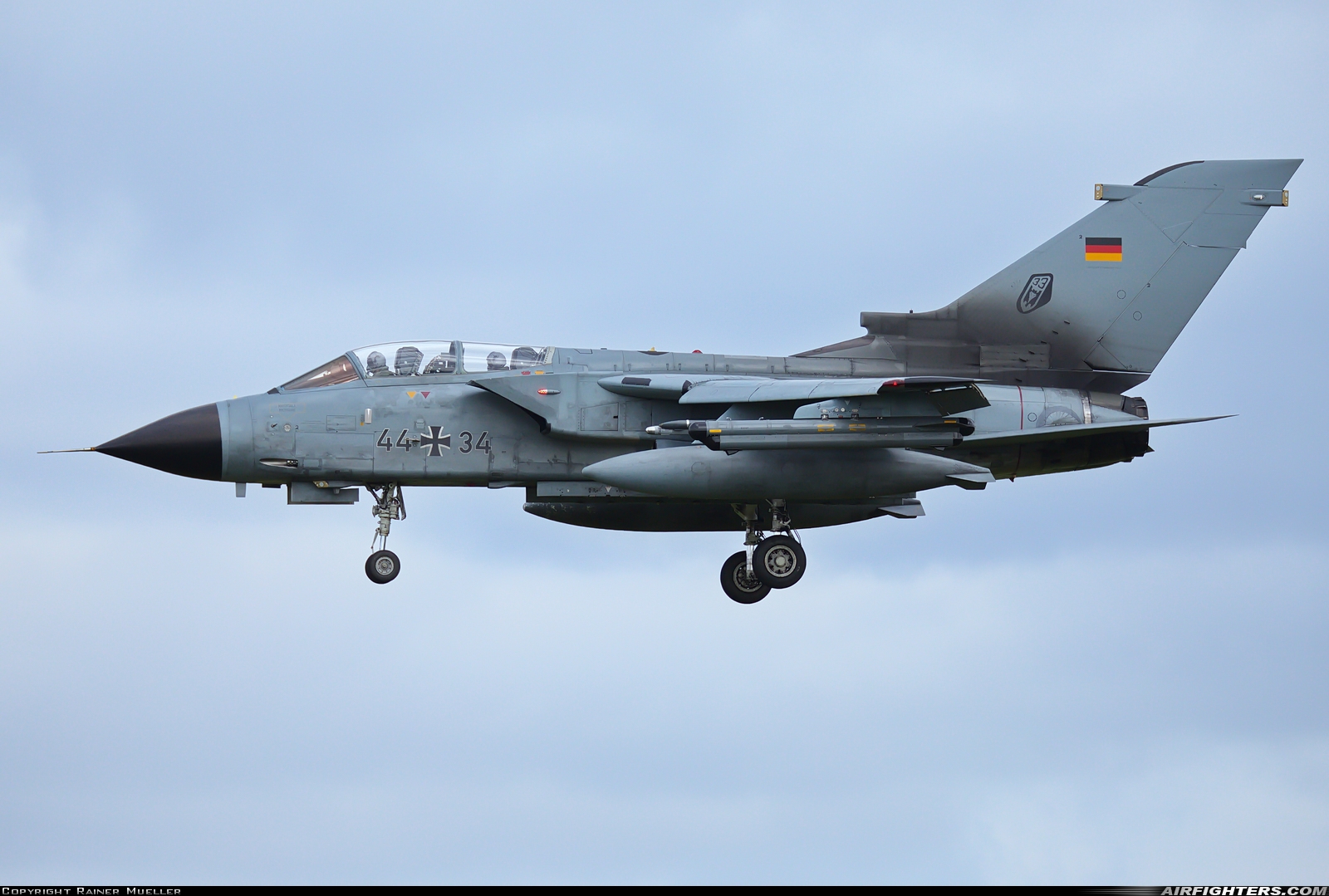 Germany - Air Force Panavia Tornado IDS 44+34 at Wunstorf (ETNW), Germany
