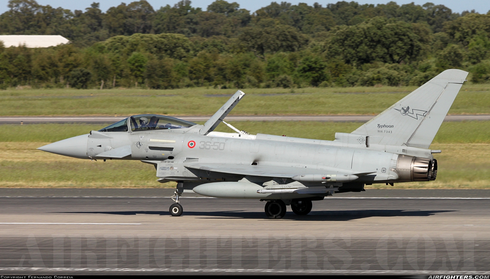 Italy - Air Force Eurofighter F-2000A Typhoon (EF-2000S) MM7343 at Beja (BA11) (LPBJ), Portugal