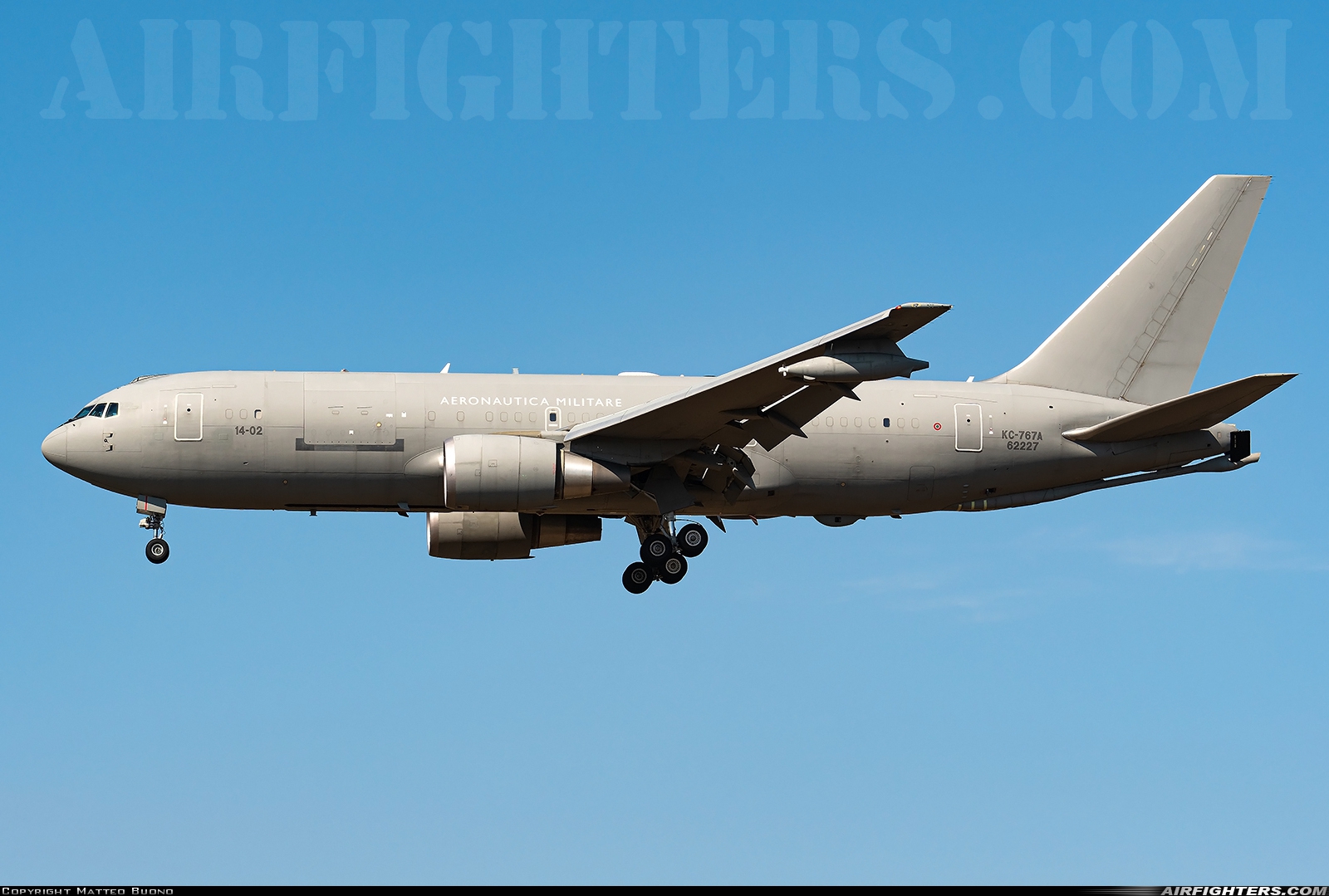 Italy - Air Force Boeing KC-767A (767-2EY/ER) MM62227 at Pratica di Mare (- Mario de Bernardi) (LIRE), Italy