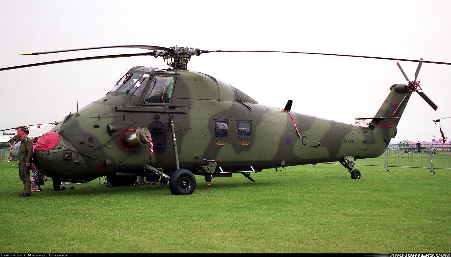 UK - Air Force Westland Wessex HC2 XV725 at Middle Wallop (EGVP), UK