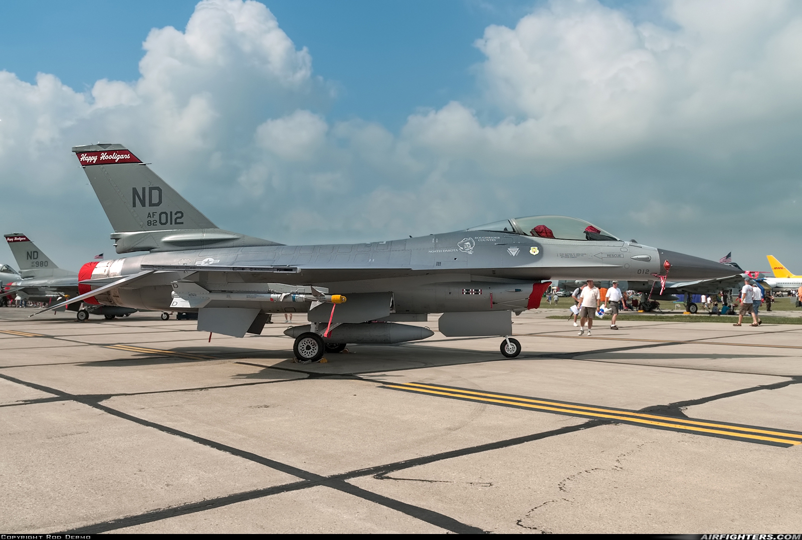 USA - Air Force General Dynamics F-16A/ADF Fighting Falcon 82-1012 at Dayton - James M. Cox Dayton Int. (DAY / KDAY), USA