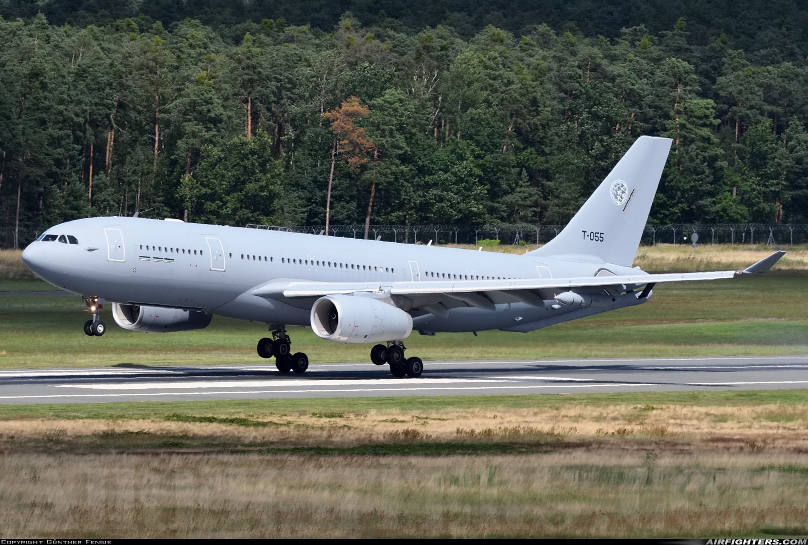 Netherlands - Air Force Airbus KC-30M (A330-243MRTT) T-055 at Nuremberg (NUE / EDDN), Germany