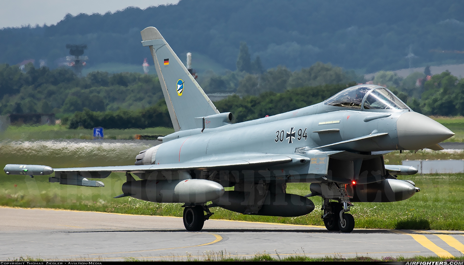 Germany - Air Force Eurofighter EF-2000 Typhoon S 30+94 at Neuburg - Zell (ETSN), Germany