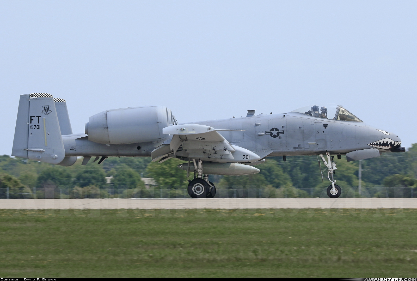 USA - Air Force Fairchild A-10C Thunderbolt II 78-0701 at Oshkosh - Wittman Regional (OSH / KOSH), USA