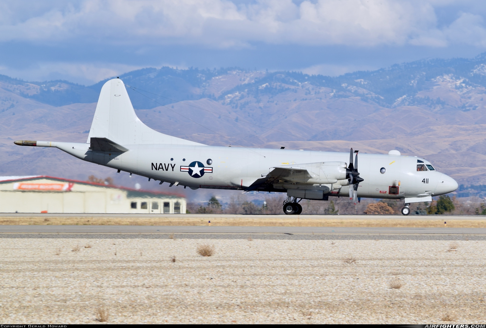 USA - Navy Lockheed P-3C Orion 161411 at Boise - Air Terminal / Gowen Field (Municipal) (BOI / KBOI), USA