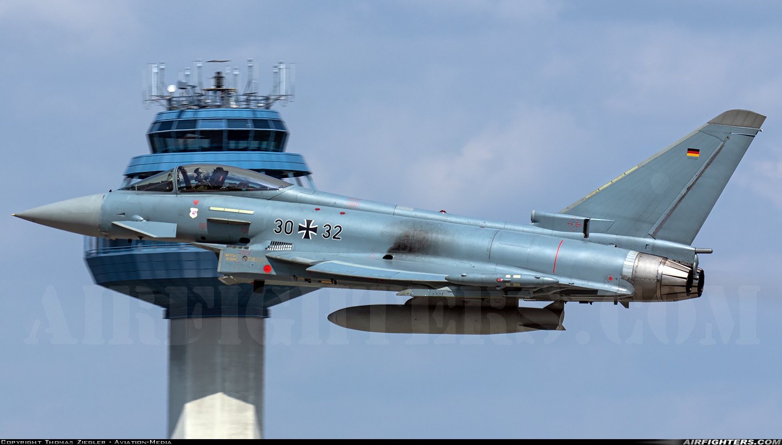 Germany - Air Force Eurofighter EF-2000 Typhoon S 30+32 at Ingolstadt - Manching (ETSI), Germany