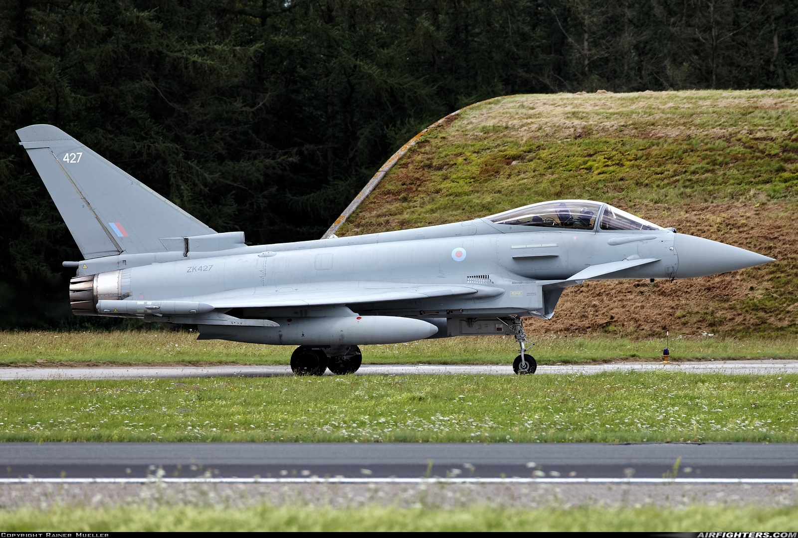 UK - Air Force Eurofighter Typhoon FGR4 ZK427 at Wittmundhafen (Wittmund) (ETNT), Germany