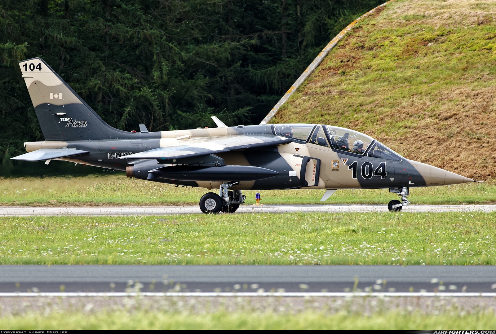 Company Owned - Top Aces (ATSI) Dassault/Dornier Alpha Jet A C-FHTO at Wittmundhafen (Wittmund) (ETNT), Germany