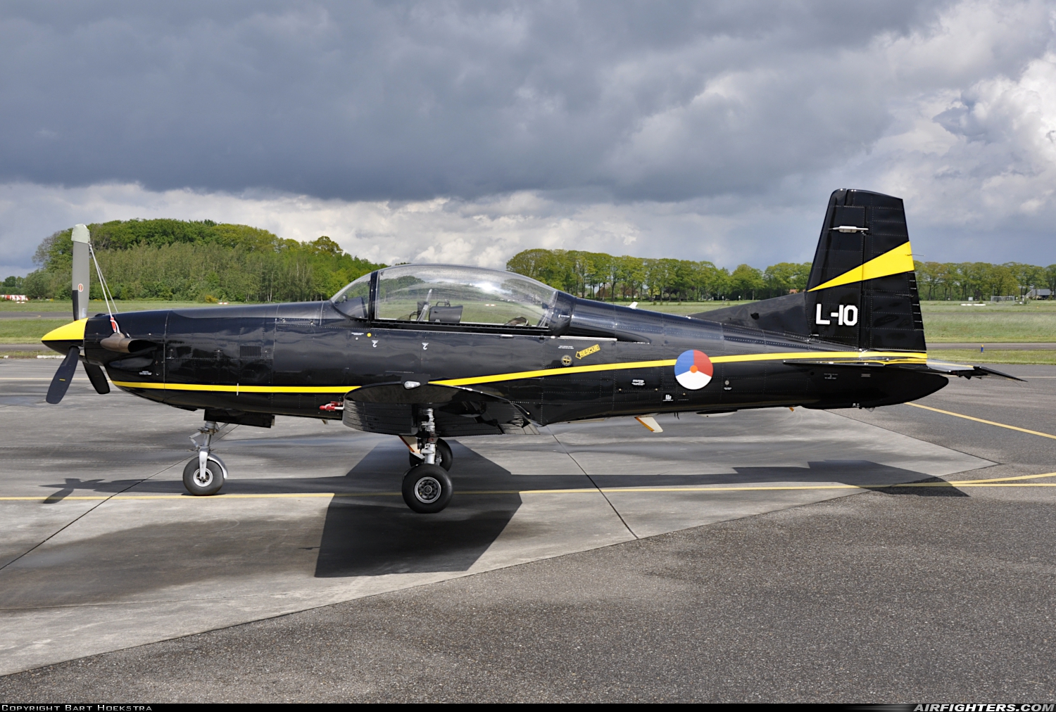 Netherlands - Air Force Pilatus PC-7M Turbo Trainer L-10 at Deventer - Teuge (EHTE), Netherlands
