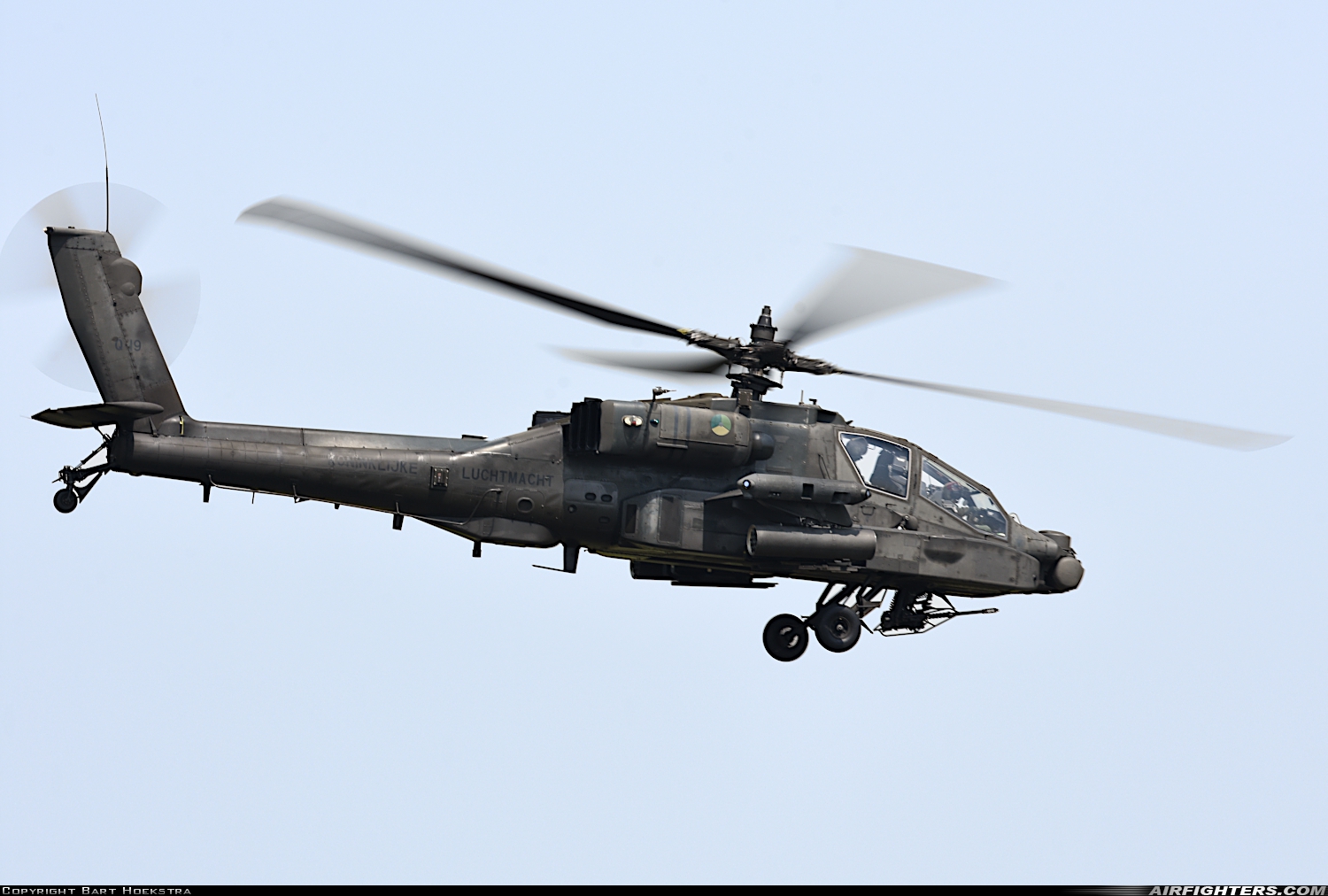 Netherlands - Air Force Boeing AH-64DN Apache Longbow Q-19 at Deventer - Teuge (EHTE), Netherlands