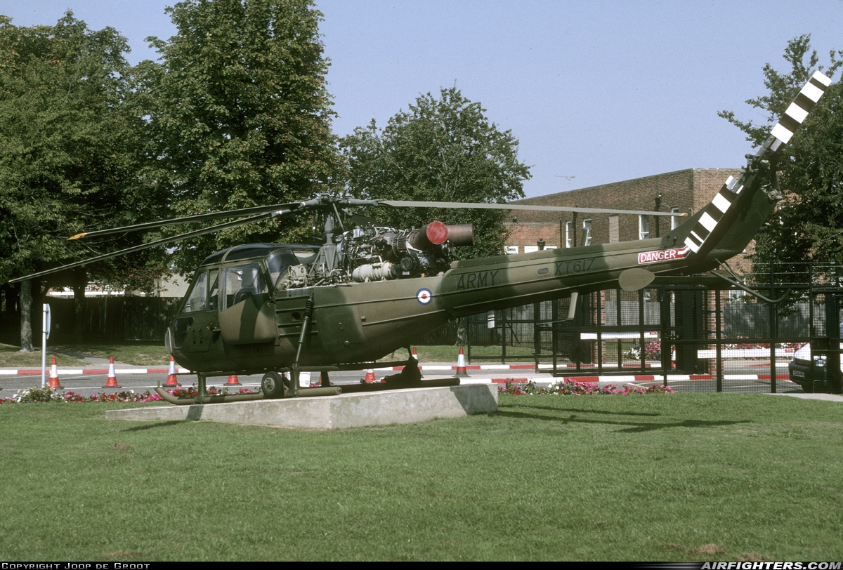 UK - Army Westland Scout AH1 XT617 at Wattisham (EGUW), UK