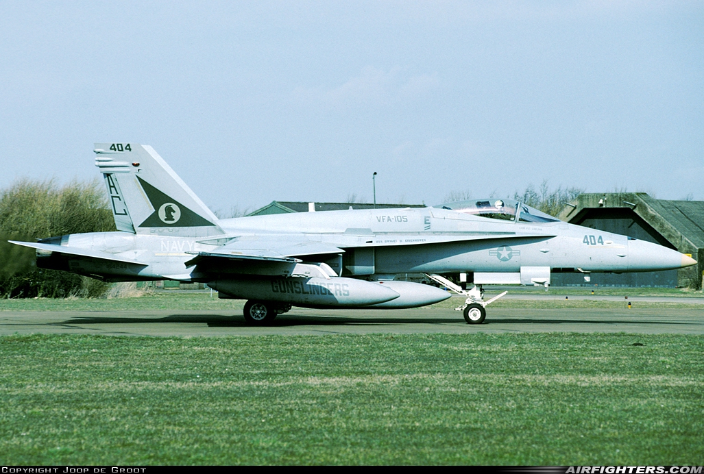 USA - Navy McDonnell Douglas F/A-18C Hornet 164244 at Leeuwarden (LWR / EHLW), Netherlands