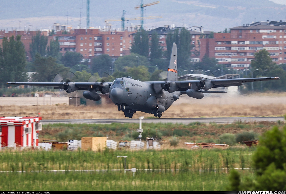 USA - Air Force Lockheed C-130H Hercules (L-382) 92-1451 at Madrid - Torrejon (TOJ / LETO), Spain