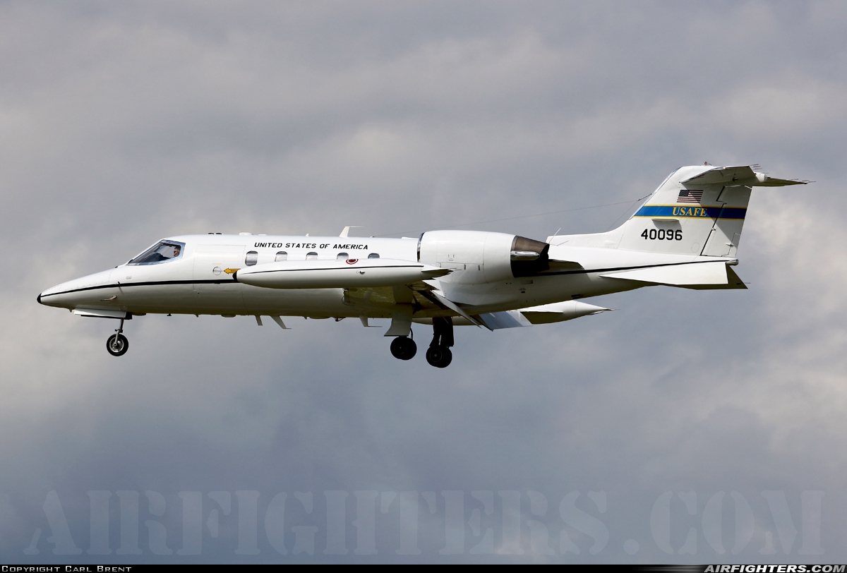 USA - Air Force Learjet C-21A 84-0096 at Ramstein (- Landstuhl) (RMS / ETAR), Germany
