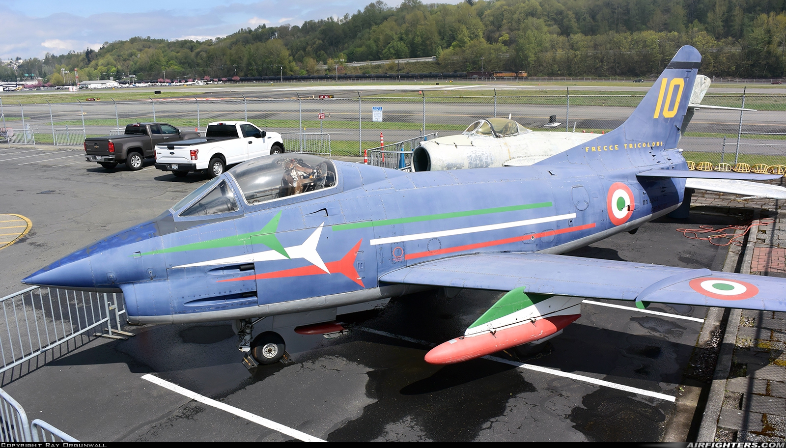 Italy - Air Force Fiat G-91 PAN MM6244 at Seattle - Boeing Field / King County Int. (BFI / KBFI), USA